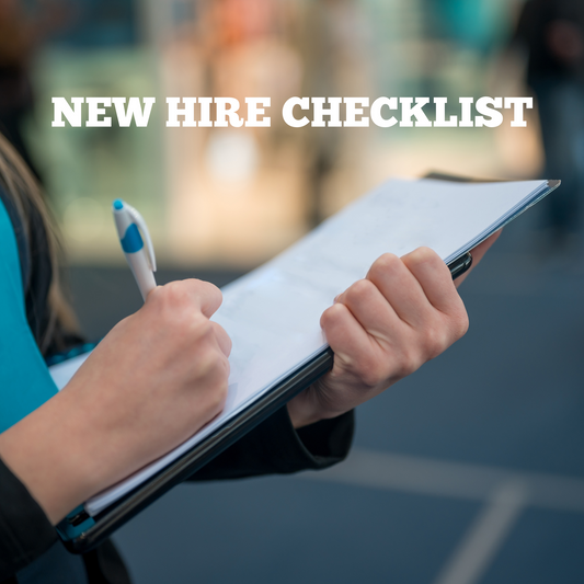 Free New-Hire Checklist